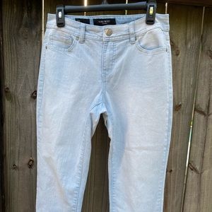 Nine West Light Wash Jeans with Jewel Detail